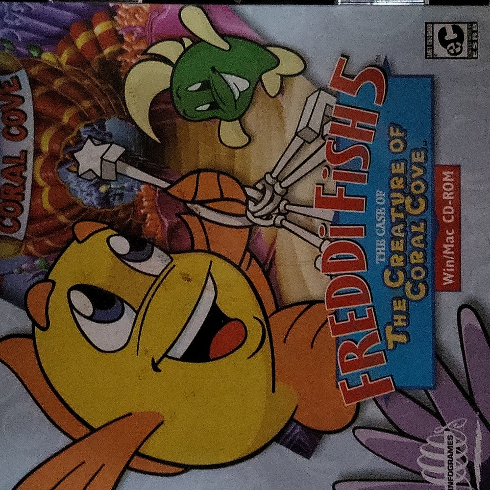 Freddie Fish 5 The Case Of The Creature Of Coral Cove CD-ROM